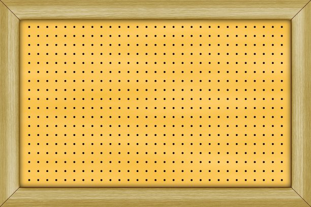 带框架的穿孔板的插图图片下载