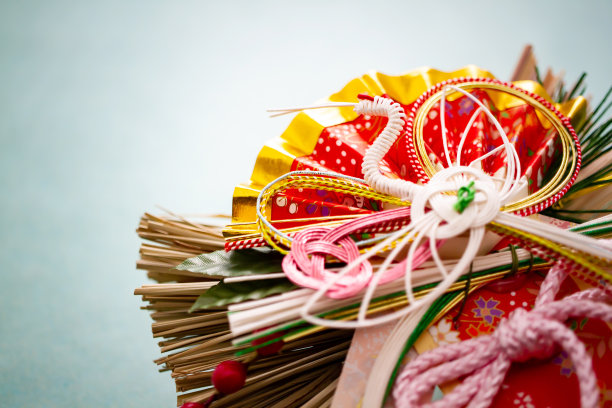 日本新年的装饰图片下载