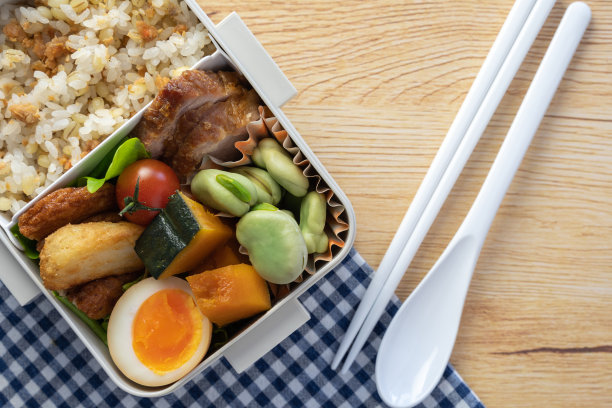 为妻子制作的饭盒20210525(方形，谷物)图片下载