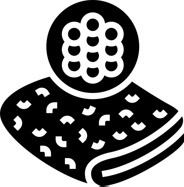 腈纶织物字形图标图片下载