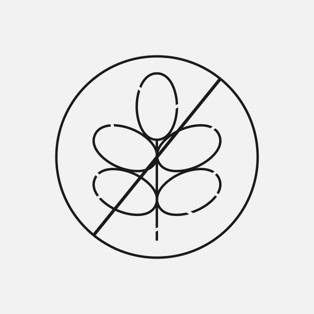 无谷蛋白食物过敏产品的膳食标签图片下载