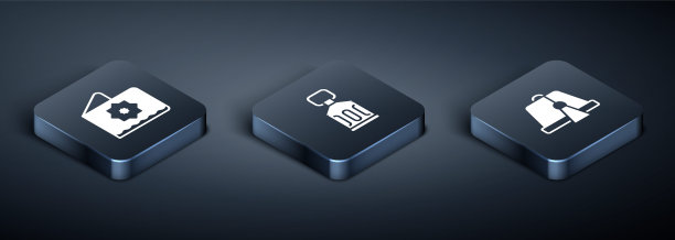 设置等角八角星，土耳其帽子和斋月卡里姆灯笼图标。向量图片下载