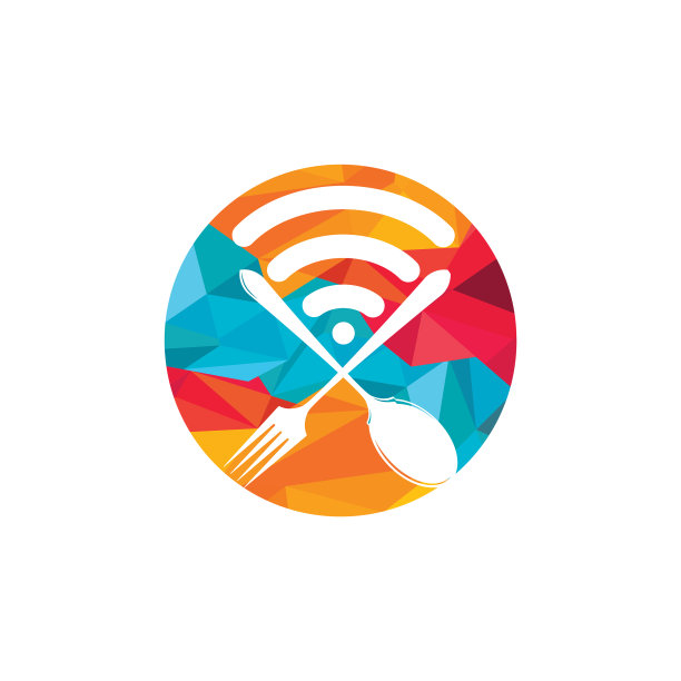 食品信号在线订餐标识设计图片下载