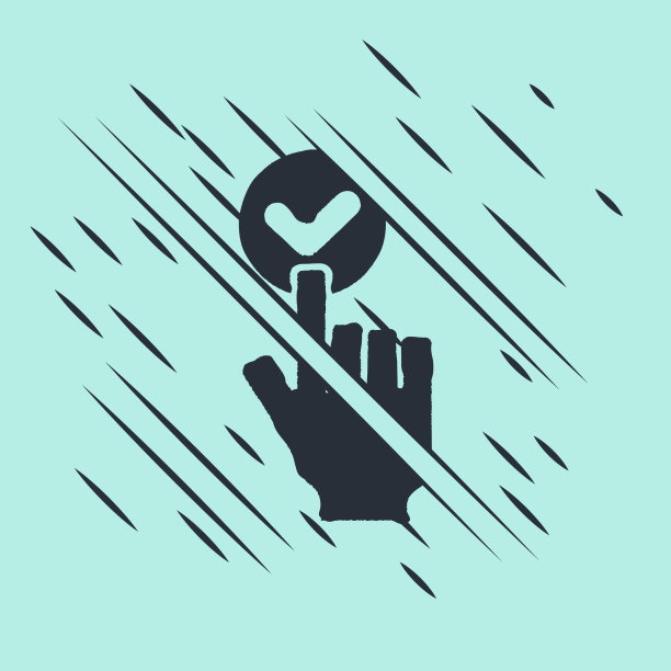 黑色的在线订餐和快餐外卖图标图片下载