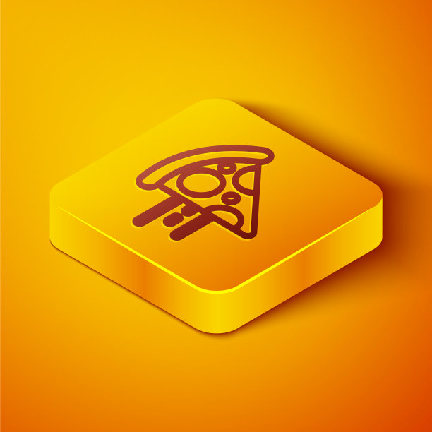 等距线在线订购和快速披萨图片下载