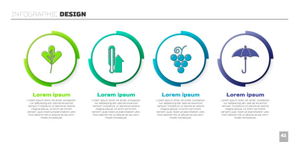 集叶或叶气象温度计葡萄图片下载