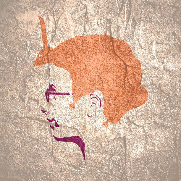 抽象的女孩发型图片下载