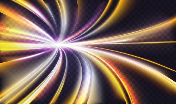 运动速度、光迹线、隧道中抽象的长曝光效应、灰色龙卷风图片下载