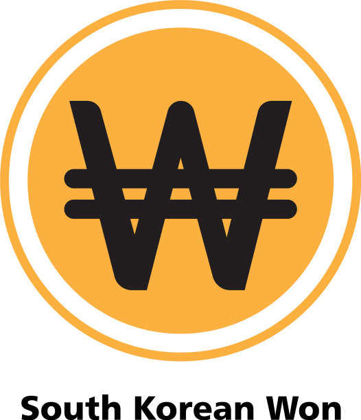 韩国韩元象征图标图片下载