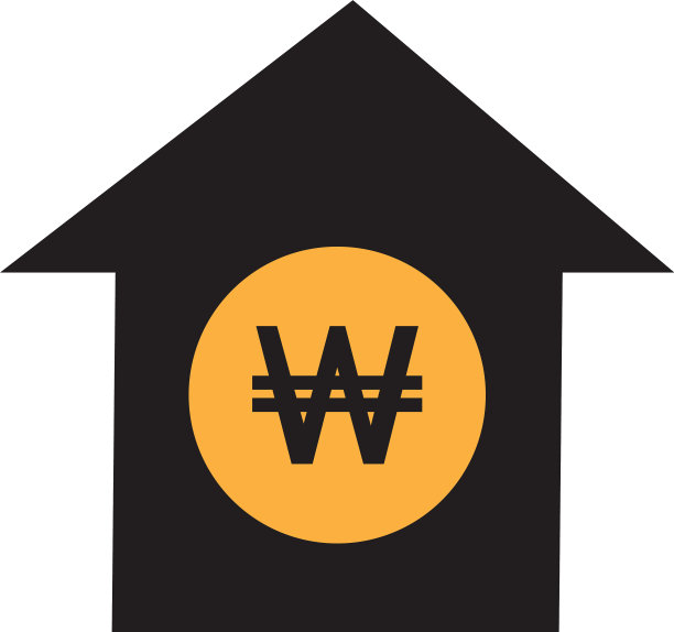 韩国韩元象征图标图片下载