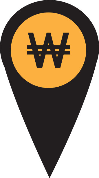 韩国韩元象征图标图片下载