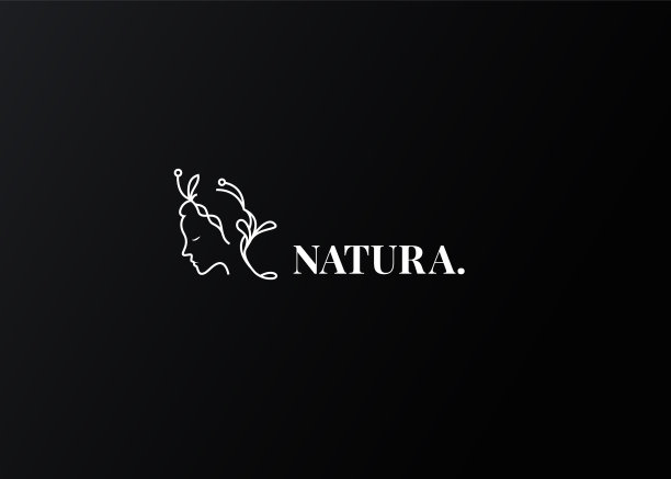 自然女人标志设计模板人类分支图片下载