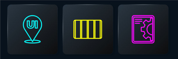 设定线UI或ux设计网页开发和图片下载