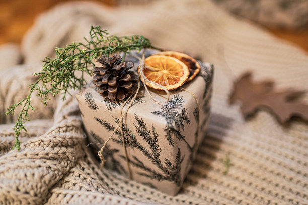 家里的圣诞礼物图片下载