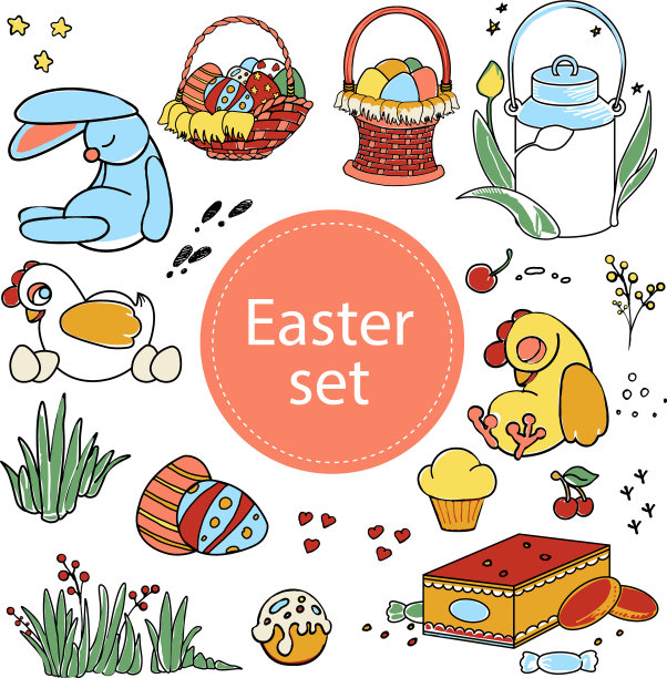 复活节集图片下载