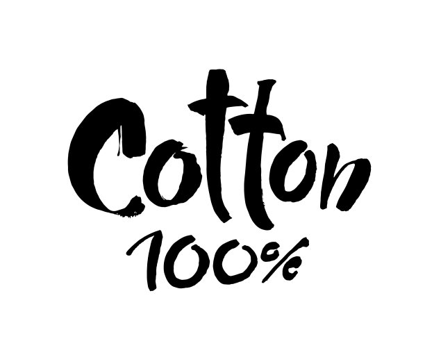 天然有机棉标签不干胶标志图片下载