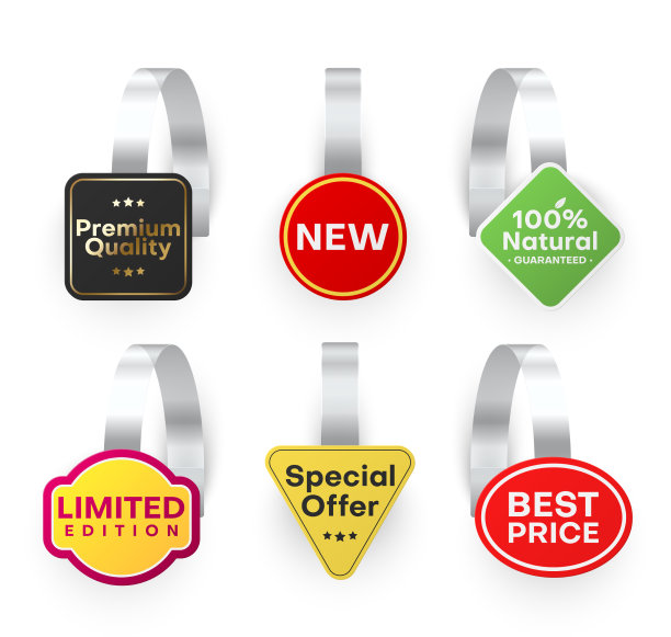 设置促销货架摆动耳环或图片下载