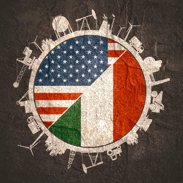 美国和意大利的工业概念。石材的垃圾纹理图片下载