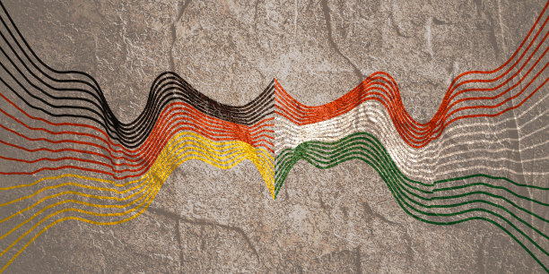 匈牙利和德国的关系。石材的垃圾纹理图片下载