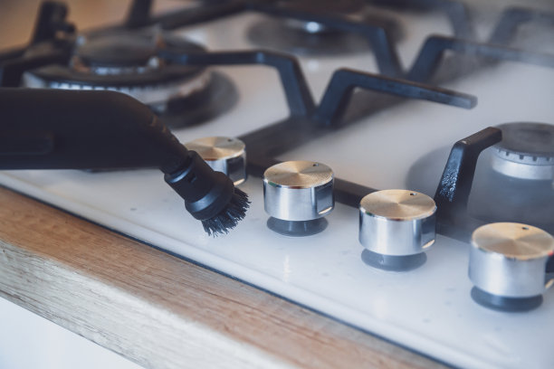 玻璃陶瓷炉用蒸汽清洁器清洗，室内消毒图片下载