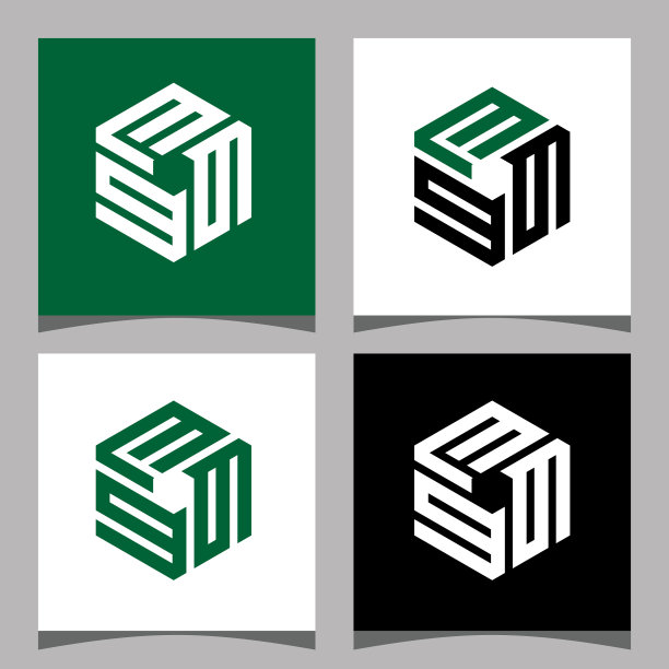 创意首字母FGG标志设计理念图片下载