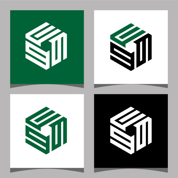 创意的首字母ugg标志设计理念图片下载