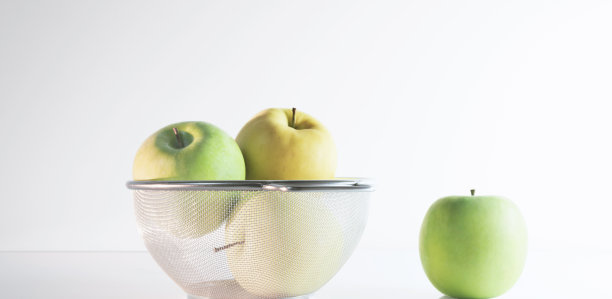 特写的成熟苹果，健康营养图片下载