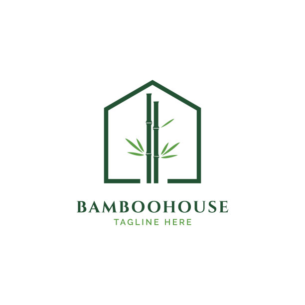 竹屋标识设计图片下载