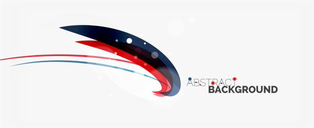 波浪线条为时尚设计模板图片下载