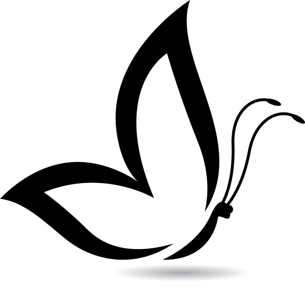 美蝶标志图像图片下载