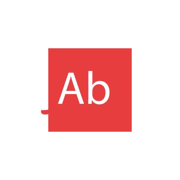 创意首字母ab方形logo设计图片下载