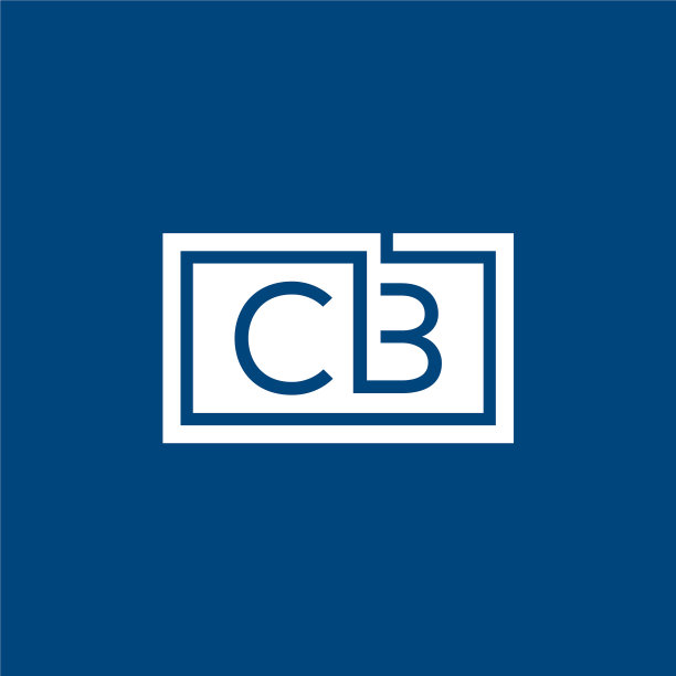 创意首字母cb广场标志设计图片下载