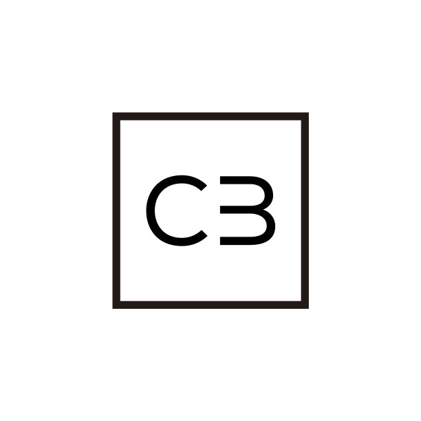 创意首字母cb广场标志设计图片下载