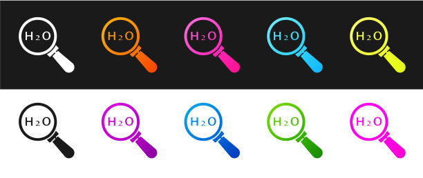 设水滴化学公式为h2o形图片下载