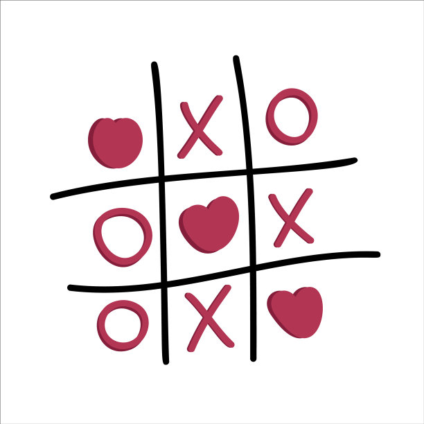 手画情人的心玩画为图片下载