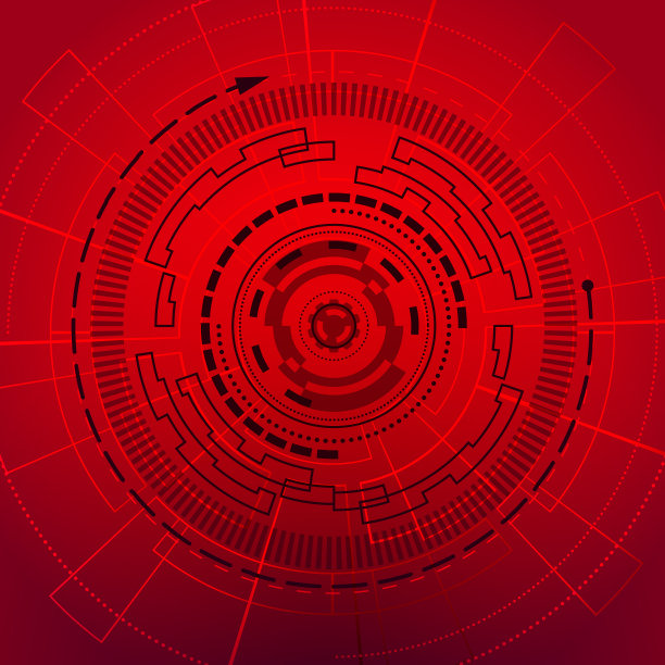 科幻未来的用户界面。技术未来的背景。交互式屏幕上的图像。图片下载