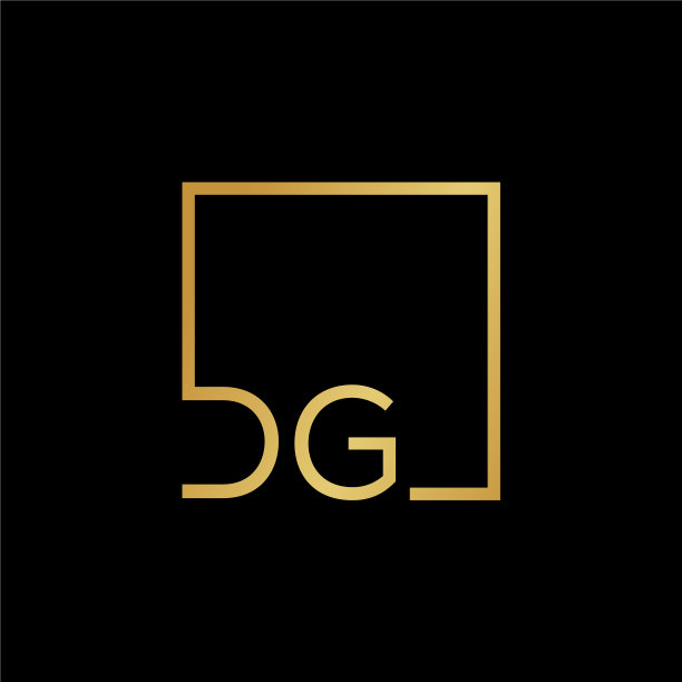 创意首字母dg广场标志设计图片下载