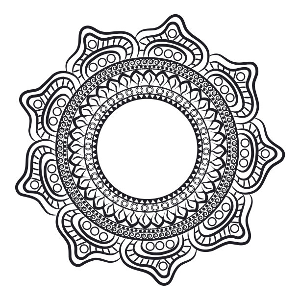 在波西米亚风格的民族元素，为家舒适，冥想，放松，仪式图片下载