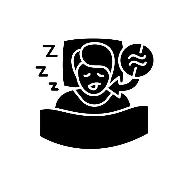 呼吸暂停符号图标图片下载