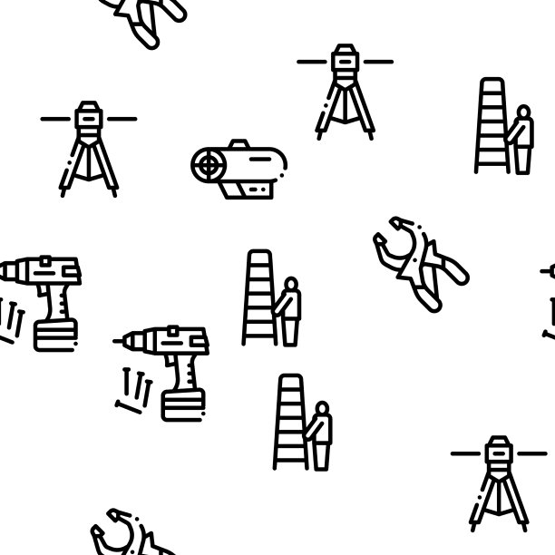 拉伸天花瓷砖无缝图案图片下载