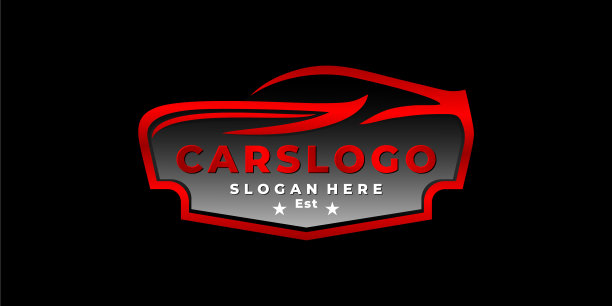 汽车标志汽车经销商标志设计概念图片下载