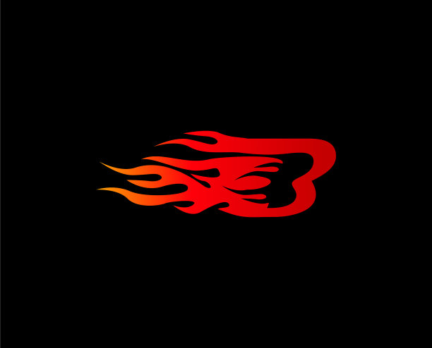 字母b在消防字母b与消防汽车图片下载