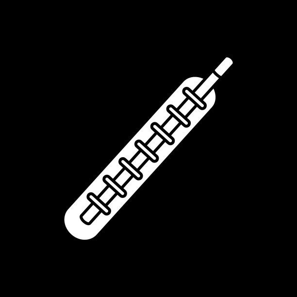 平板医用温度计图标图片下载