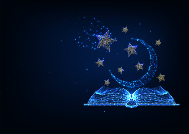 未来讲故事的神秘故事概念图片下载