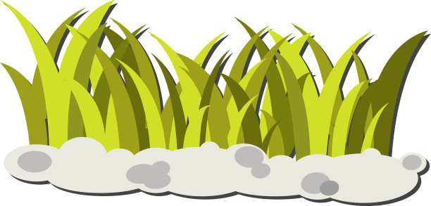 清新绿草的春天形象图片下载