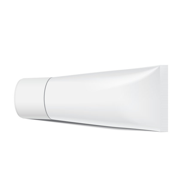 现实的小管。化妆品，膏霜，牙膏，图片下载