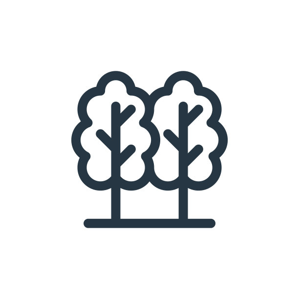 树图标矢量树概念。细线插图的树可编辑的笔触。树线性符号用于web和移动应用程序，标志，印刷媒体。图片下载