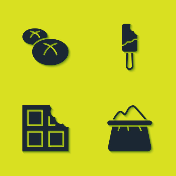 面包，面包袋，面粉，巧克力棒图片下载