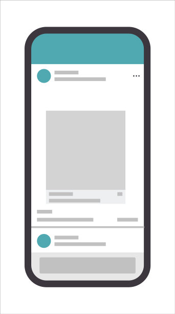 新一代智能手机社交媒体设计图片下载