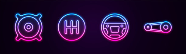 设置线汽车音箱换挡转向图片下载